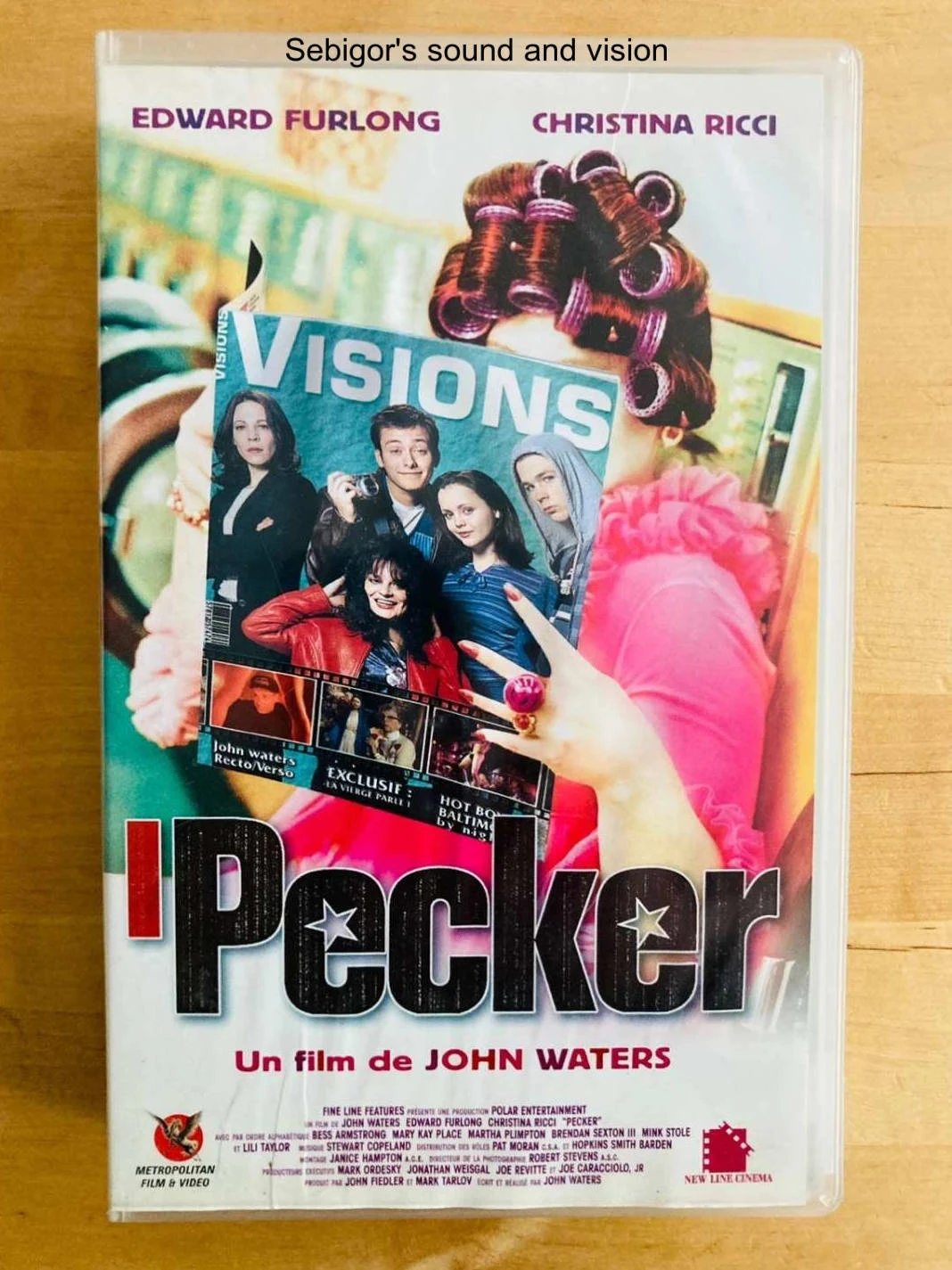 Cassette VHS Pecker de John Waters.